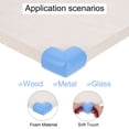 thumbnail image 6 of 4 Pack Soft Corner Protector, Rubber Foam Furniture Proofing Corner Guards Edge for Fireplace Table, Light Beige, 6 of 6