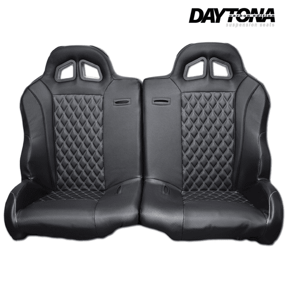 Black Daytona Split Bench for RZR 1000/Turbo