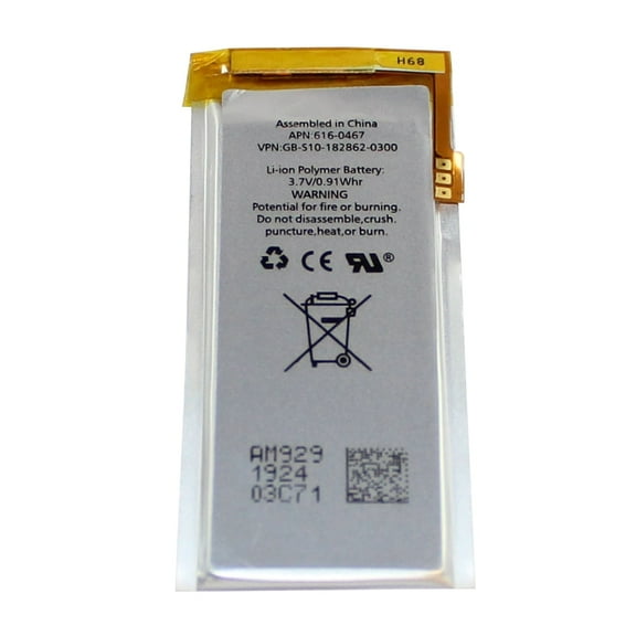 Fenzer Replacement Battery 616-0406 616-0467 Compatible with iPod Nano (4th Gen) A1285 MP3, MP4, PMP Battery with Tools