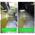 thumbnail image 4 of Mistaha Solar Powered LEDs Ceiling Light Dimmable Shed Lights Patio, 4 of 8
