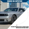 thumbnail image 3 of Unique Bargains Engine Oil Level Indicator Dipstick for Dodge Durable Metal 1Pcs Red, 3 of 6