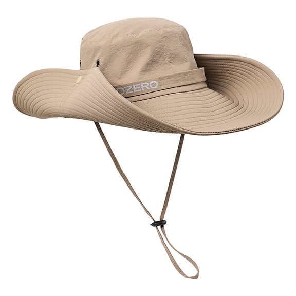 SRZYMJ Sun Hats for Men Women Packable Wide Brim Summer UV Protective Bucket Hat UPF 50 Hat for Fishing Hiking