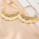 thumbnail image 3 of Bohemian Chandelier Coin Sequins Dangle Drop Earrings Ethnic Gypsy Beads Tassel Hoops With Disc Charms Boho Ear Jewelry Women, 3 of 4