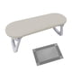 thumbnail image 1 of Almohada de mano plegable para uñas, soporte para brazo de manicura, cojín para reposapiés de mesa para uñas cafés de esquina, 1 of 5