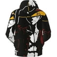 thumbnail image 2 of One Piece Anime Men Women Fleece Hoodies 3D Novelty Pullovers Hooded Sweatshirt with Pocket, 2 of 8