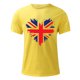 thumbnail image 5 of Mens Casual Manga Corta Botón Abajo Camisetas Estados Unidos Bandera Impresión Cuello Redondo Suéter Camiseta, Poliéster Casual Uso Diario para Hombres, 5 of 5