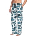 thumbnail image 6 of Naloa Modern Furniture Pajama Pants Men, PJ Bottoms, Sleep & Lounge Pants-Large, 6 of 6