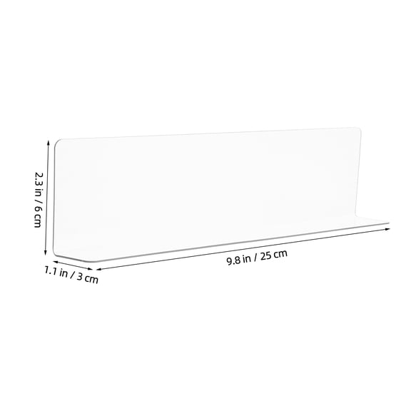 Raindrops Clear PVC Bathtub Splash Guard - Water Splash Protector for Bathroom, 1-Pack Bath Accessory