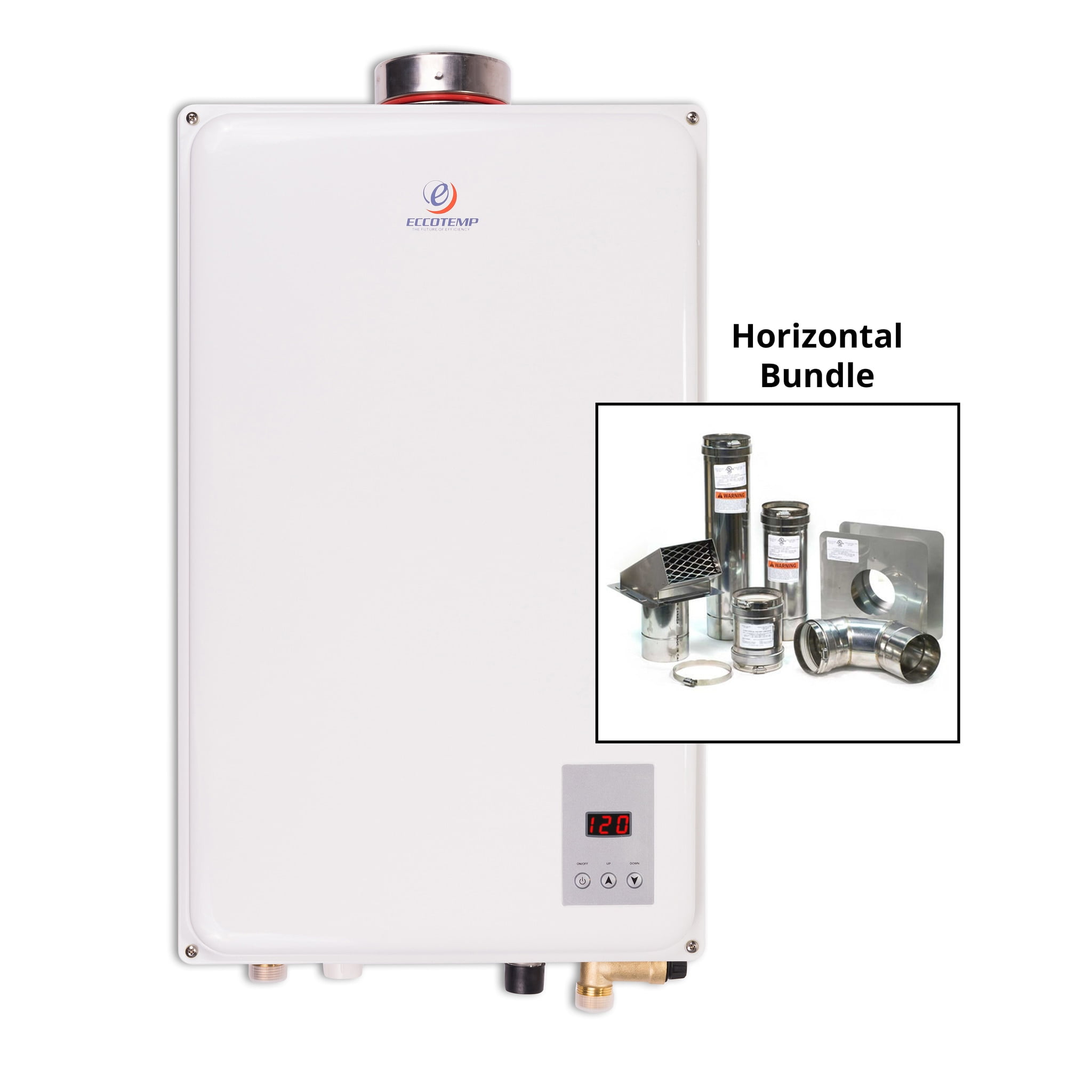 Eccotemp 45HI Indoor 6.8 GPM Natural Gas Tankless Water Heater Horizontal Bundle Walmart Canada