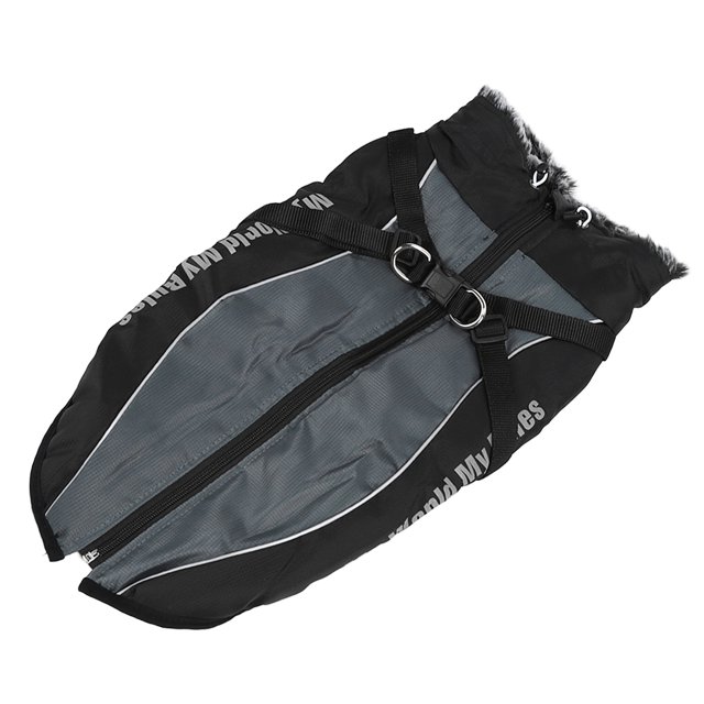 Chaqueta para perros,Chaqueta de algodón para perros Chaqueta clásica de algodón para perros Abrigos reflectantes para mascotas Rendimiento sólido