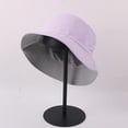 thumbnail image 4 of CoCopeaunts Large Bucket Hat Women Solid Double Sided Wear Basin Hat Summer Wide Brim Men Fisherman Hat Casual All-Match, 4 of 8