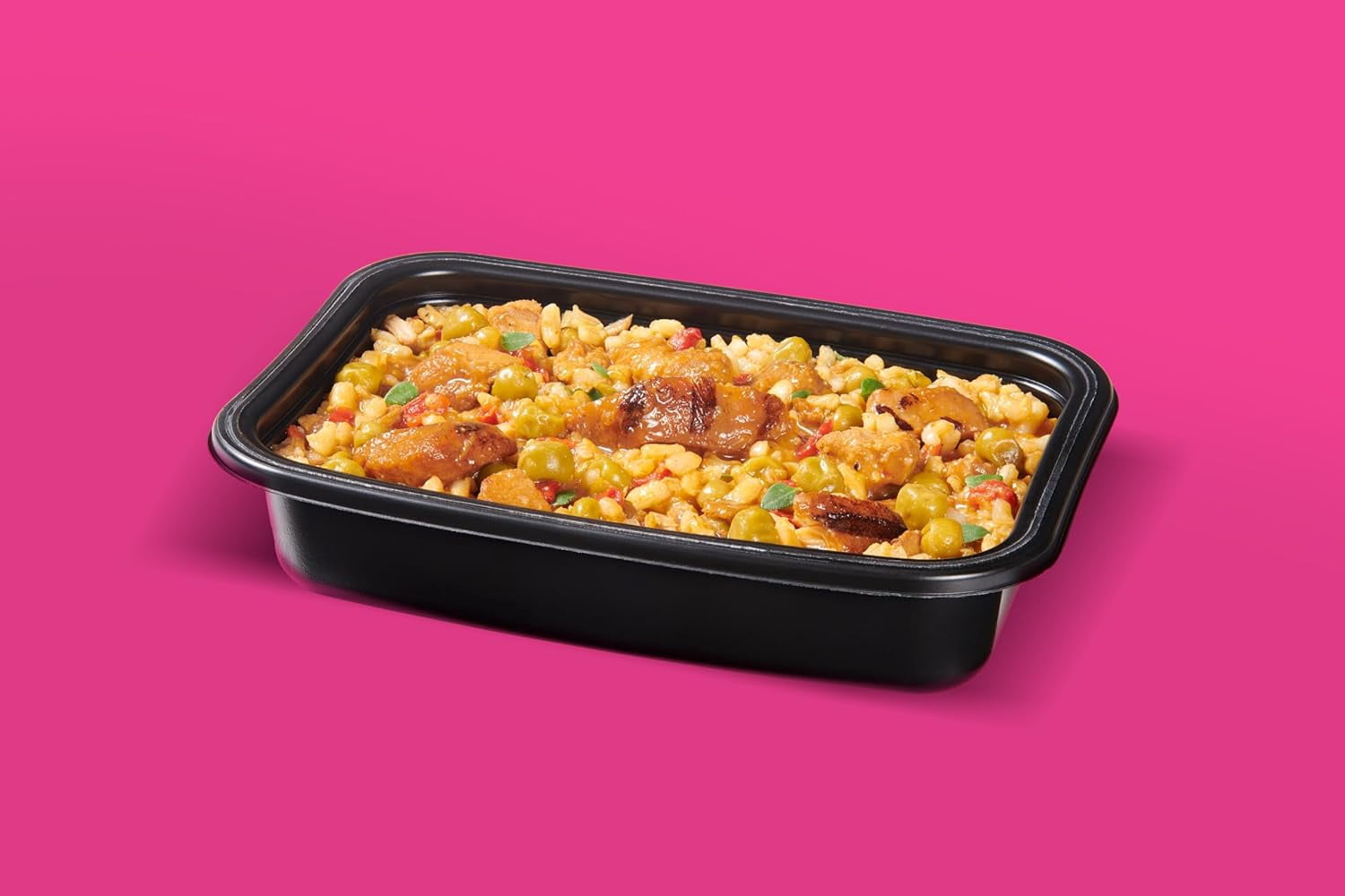 Miss Olive’s Chicken Tikka Masala & Rice Meal, 6 Pack (6/9.9 oz Trays) – Heat & Serve Microwave Meals – K12 Compliant, Nutritious Ready-to-Eat Entrées