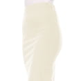 thumbnail image 5 of Women's Stretch Fit Bodycon Pencil Skirt Versatile Elegance, 5 of 6