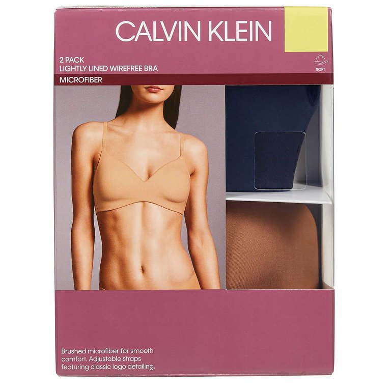 Calvin Klein Underwear UNLINED BRA SET - String - shoreline