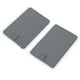 thumbnail image 4 of Almohadilla de electrodo, 2 Almohadillas de Silicona Gel para Electrodos, Reutilizable Almohadillas de unidad TENS, Parches de Electrodos Suaves para Instrumentos de Fisioterapia (7 X 11 Cm) Gris EOTVIA NO, 4 of 6
