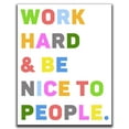 thumbnail image 7 of K&L Design Co: Motivational Wall Art Decor - 11x14" Unframed Typography - Work Hard, 7 of 7