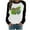 Black, variant on Aofany St Patricks Day Shirt for women Spring Patchwork St. Patrick's Day Printed Long Sleeves Round Neck Casual Tee Tops