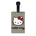 thumbnail image 1 of Custom Hello Kitty Sanrio Luggage Tag Custom Baggage Tags Privacy Cover Name ID Card, 1 of 1
