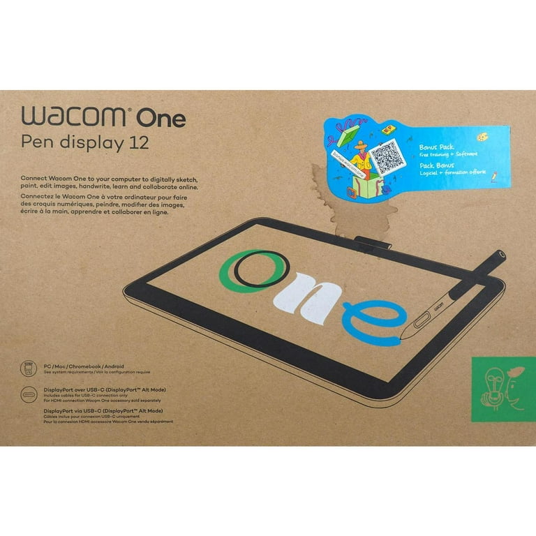 Free Shipping! Wacom One Pen Display 12 USB-C Gen 2023 Free Shipping! Wacom One Pen Display 12 USB-C Gen 2023
