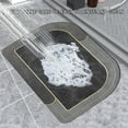 thumbnail image 4 of Cabezal de ducha de mano de alta presión | Cabezal de ducha con filtro extraíble para ancianos y niños | Material ABS | Blanco | Presión de agua ajustable | Giro de 360° | Fácil instalación, 4 of 7
