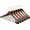 Walnut, variant on Coat Hangers 10 Pack Suit Hangers for Men for Women,Wide Shoulder Wooden Hangers with Retotating Hooks & Non Slip Pants Bar,Smooth Finish Suit Hanger for Sweater, Pants, Heavy Cloth