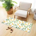 thumbnail image 6 of Haosy Ginger and Leaves Bathroom Rugs Non Slip Absorbent Soft Plush Quick Dry Bath Mat, 39"x20", 6 of 8