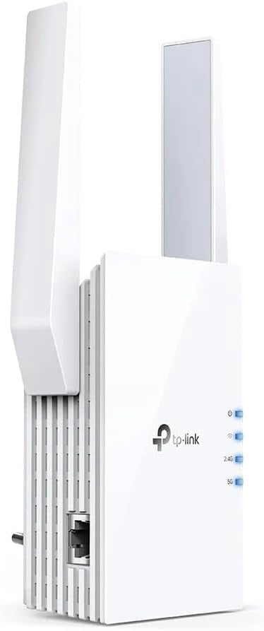 Restored : TP-Link AX1750 Wi-Fi 6 Dual-Band, Range Extender with Rapid 1.75 Gbps Transfer Rate, Smart Roaming for Continuous Wireless Coverage - RE1750X (Refurbished)