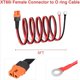 thumbnail image 4 of 3X Conector Hembra XT60i de 12 AWG A Junta Tórica con Cable Estañado, para Batería RC, Central Eléctrica Solar Portátil y Panel Solar, 4 of 5