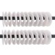 thumbnail image 1 of 40 Pcs/set White Round Clothing Rack Hanger Size Dividers Closet Wardrobe Sales Shopping Mall Clothing Round Ring Size Dividers, 1 of 5