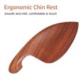 thumbnail image 2 of Muslady Ensemble d'Accessoires pour Violon 4/4, Bois Massif Rouge avec Queue, Repose-Joues, Goupille de Bout, Chevilles de Réglage, 2 of 8