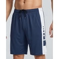 thumbnail image 4 of 5 Pack Men's Dry Fit Basketball Shorts Gym Athletic Casual Workout Running, 4 of 6