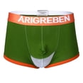 thumbnail image 1 of Calzoncillos para Hombre, Pantalones Cortos, Bolsa Abultada de Malla, Ropa Interior de , Bóxers, Banda Elástica L, 1 of 9
