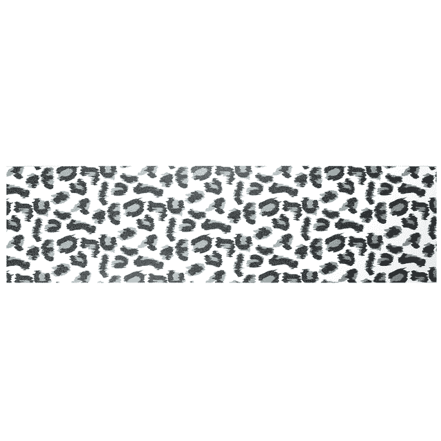 Black Diamond Grip Skateboard Feuille Graphique Griptape Léopard des Neiges 9 Pouces x 33 Pouces Grip Tape