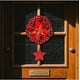 thumbnail image 4 of Corona Navideña Redonda con Colgante | Decoración Festiva para Puertas y Paredes | Materiales de Plástico, Tela, Espuma y Cartón para Decoraciones Navideñas de Interior, 4 of 5