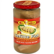 Mrs. Adler's Gefilte Fish, 24 oz (Pack of 12)
