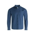 thumbnail image 5 of Free Assembly Men's Oxford Woven Shirt With Long Sleeves, Sizes XS-3XL, 5 of 5