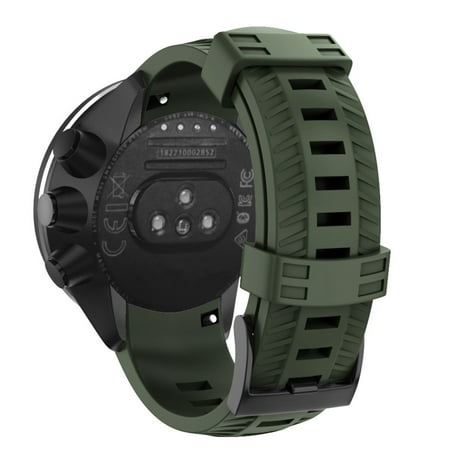 Weerihhol Sports Silicone Replacement Wristband Band Strap for SUUNTO 9/ Baro Smart Watch Wristbands for 1000