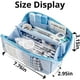 thumbnail image 3 of Estuche AuraGlor de gran capacidad con 8 compartimentos, estuche grande para lápices, organizador, almacenamiento sencillo, papelería estética, cosméticos para adultos, hombres y mujeres, artículos, 3 of 6