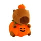 thumbnail image 4 of Peluche de calabaza de peluche, juguete suave para sala de estar, sofá, almohada, linda figura decorativa para el hogar 25 centímetros, 4 of 9