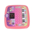 thumbnail image 4 of Tablette d'Apprentissage Intelligente, Écran LED Tablette d'Apprentissage Interactive Question ABS 30 Mélodies Arrêt Automatique pour Plus de 3 Ans pour Maison Orange, Bleu, 4 of 8