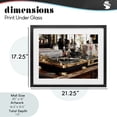 thumbnail image 4 of Stupell Industries Glam Work Place Vintage Gold Turntable Black Framed Print Under Glass, 21 x 17, by Franklyn Gregory, 4 of 8