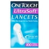 OneTouch UltraSoft Lancets, 100 Each