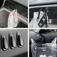 thumbnail image 1 of HORIALENCE 8Pcs Auto Hooks Car Storage Hooks Durable Use Black for Car Owners, 1 of 8