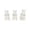 B, variant on Luminous Mini Bunny Figurines 10 Pcs Glow In The Dark Rabbit Statues Cute Transparent Miniature Ornaments Decor for Fairy Garden Succulent Pot Desk Patio Yard Easter Home Party DIY Craft