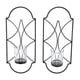 thumbnail image 1 of Candelabro de pared de hierro, 2 piezas, candelabro de pared para colgar en la pared, decoración de pared, candelabro con funcionalidad inteligente, 1 of 12