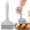 Gray, variant on HonestMatter Silicone Pastry Brush, Heat Resistant Basting Brush for BBQ and Oven, Wide Kitchen Brush for Oil Butter and Marinade, Black