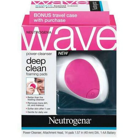 Neutrogena: Bts Wave Pack W/Carrying Case 12 Piece Deep Clean, 1 ea