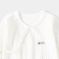 thumbnail image 4 of CAUYDY 0-3M 6-9M 12-18M Baby Girls Bodysuit Newborn Clothing Preemie Long Sleeved Romper Fall Winter Infant Girl Cute Pjs Toddler Sleepers Sizes 1-3 Months,White, 4 of 4