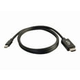 thumbnail image 1 of C2G 6ft Mini DisplayPort to HDMI Cable - Mini DP to HDMI Adapter Cable - M/M - Adapter - TAA Compliant - Mini DisplayPort male to HDMI male - 6 ft - black, 1 of 3