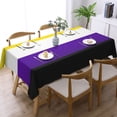 thumbnail image 2 of Non-Binary Pride Flag Tablecloth Rectangle Waterproof Spill-Proof Table Cloth Cover For Kitchen Dining Farmhouse Party Wedding Outdoor Picnic Camping 54x72in, 2 of 7